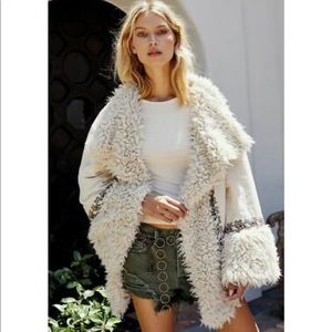 Free people Oslo parka in ivory!